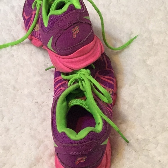 lace up fabric dls foam sneakers size 5 - Picture 4 of 4